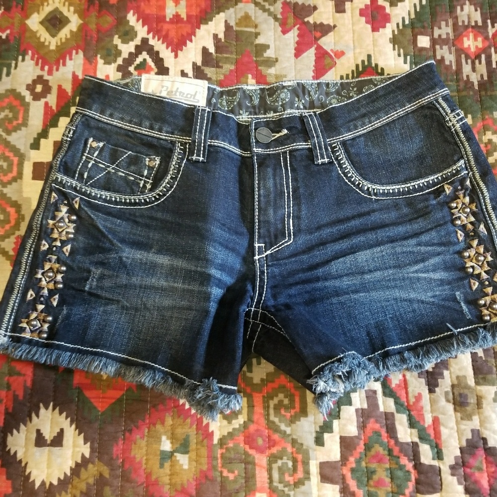 Petrol shorts